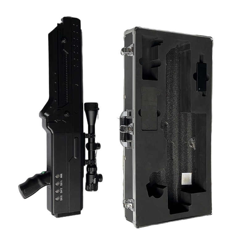  富文镇手持便携式枪型低空防御反制四通道A型