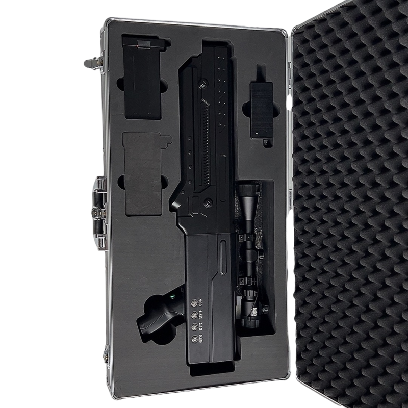  富文镇手持便携式枪型低空防御反制四通道B型