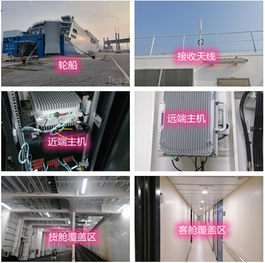  富文镇海上游轮轮船渔船覆盖案例