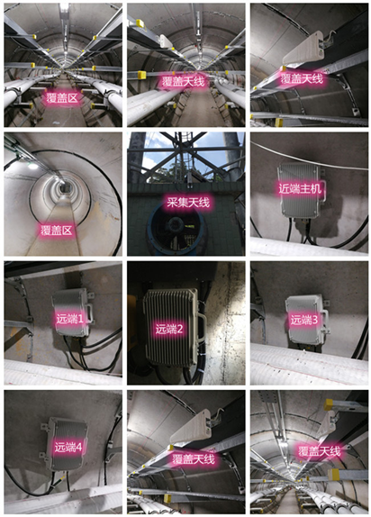  富文镇电力管廊覆盖天线方案案例